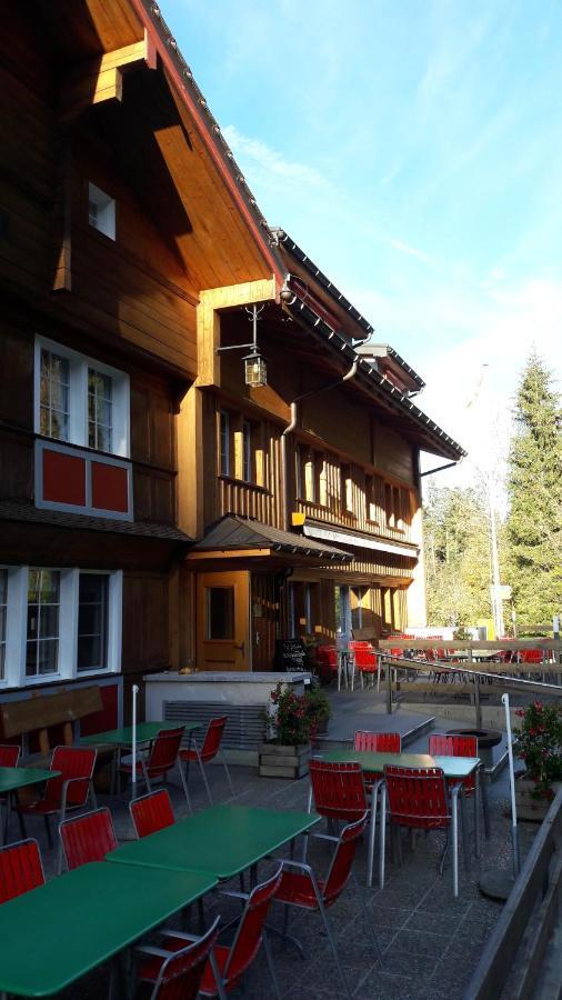 Hotel Waldgasthaus Lehmen Weissbad Exterior foto
